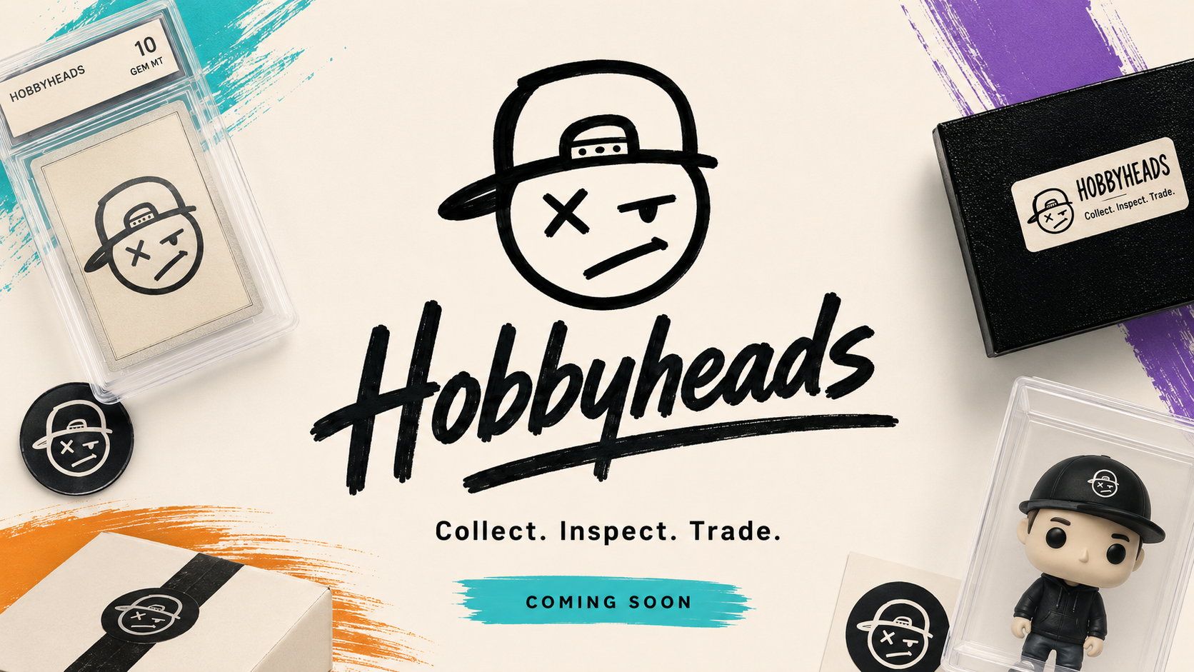Hobbyheads - Collect. Inspect. Trade. Coming Soon